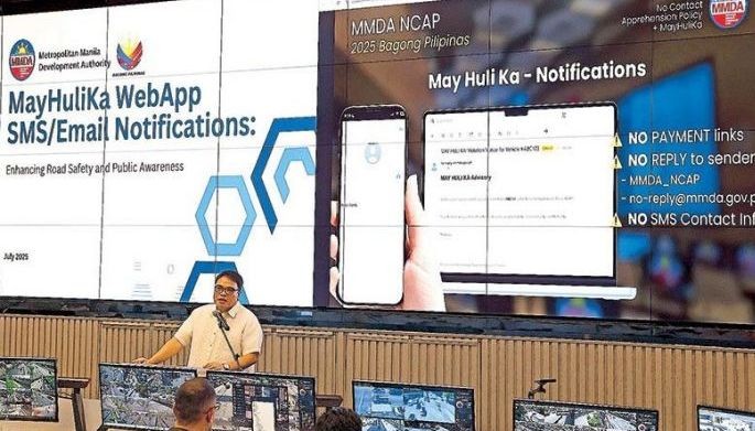 NCAP violators to receive text, email notices &ndash; MMDA