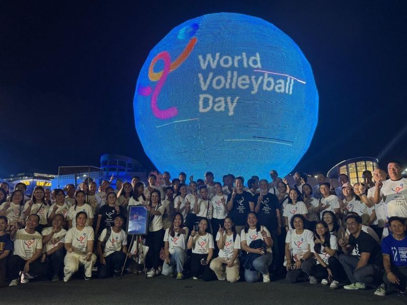Philippines celebrates 'World Volleyball Day'