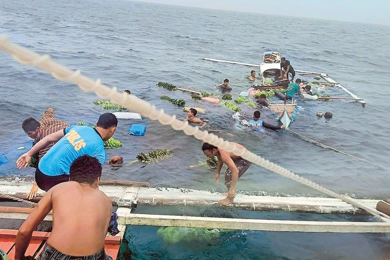 18 passengers rescued from sunken pumpboat in Basilan