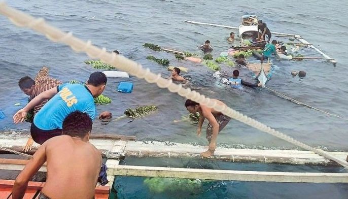 18 passengers rescued from sunken pumpboat in Basilan