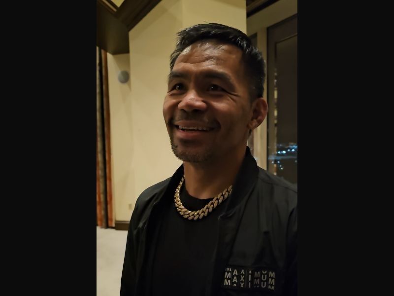 Pacquiao says leg cramps no longer an issue