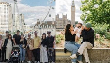 Ria Atayde, Zanjoe Marudo bond with&nbsp; son, celebrity family in London
