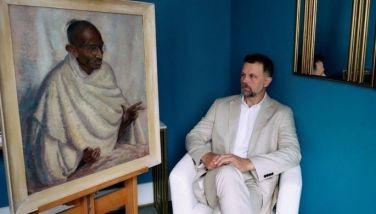 Rare Gandhi portrait smashes estimate to sell for P11.7 million