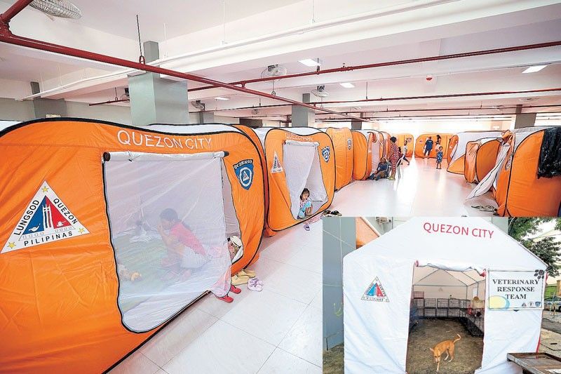 Over 500 families evacuated in Quezon City
