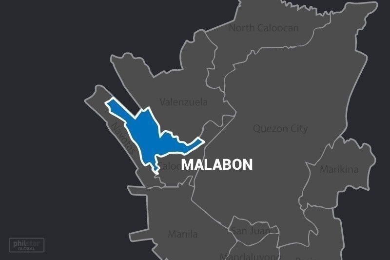 Baha na kulay gatas rumagasa sa Malabon