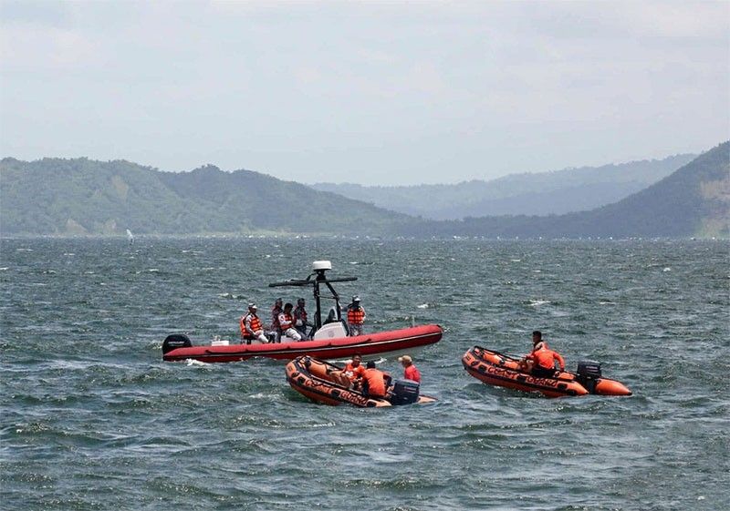 Search for missing sabungeros in Taal Lake suspended anew