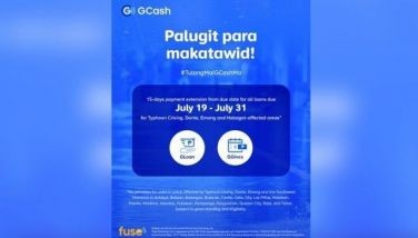 GCash provides 15-day grace period for borrowers affected by recent typhoons