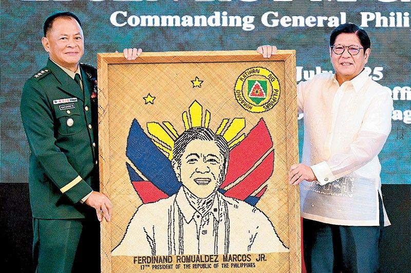 Marcos installs new Army chief, vows full support
