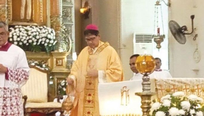 Bishop Uy maoy nangu sa ordinasyon sa