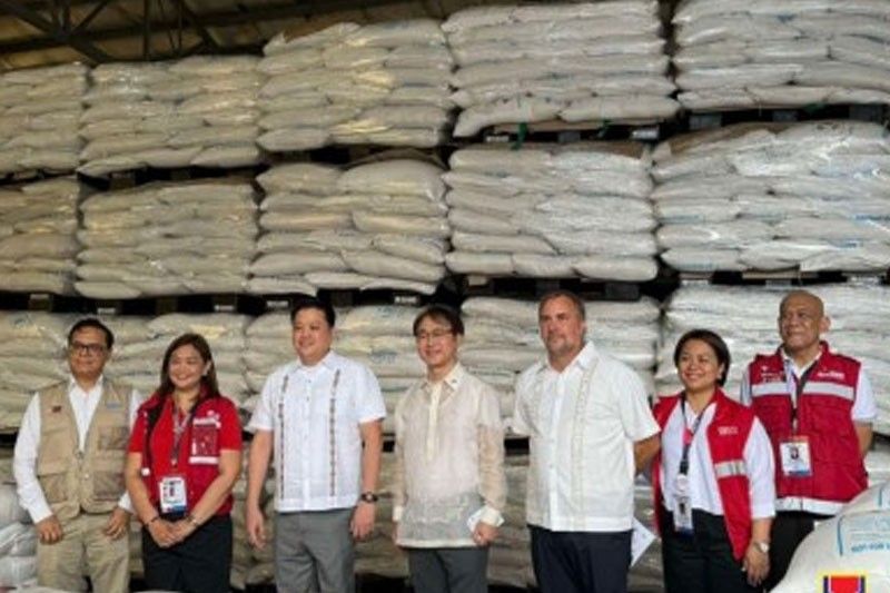 DSWD receives 1,632 MT rice from SoKor