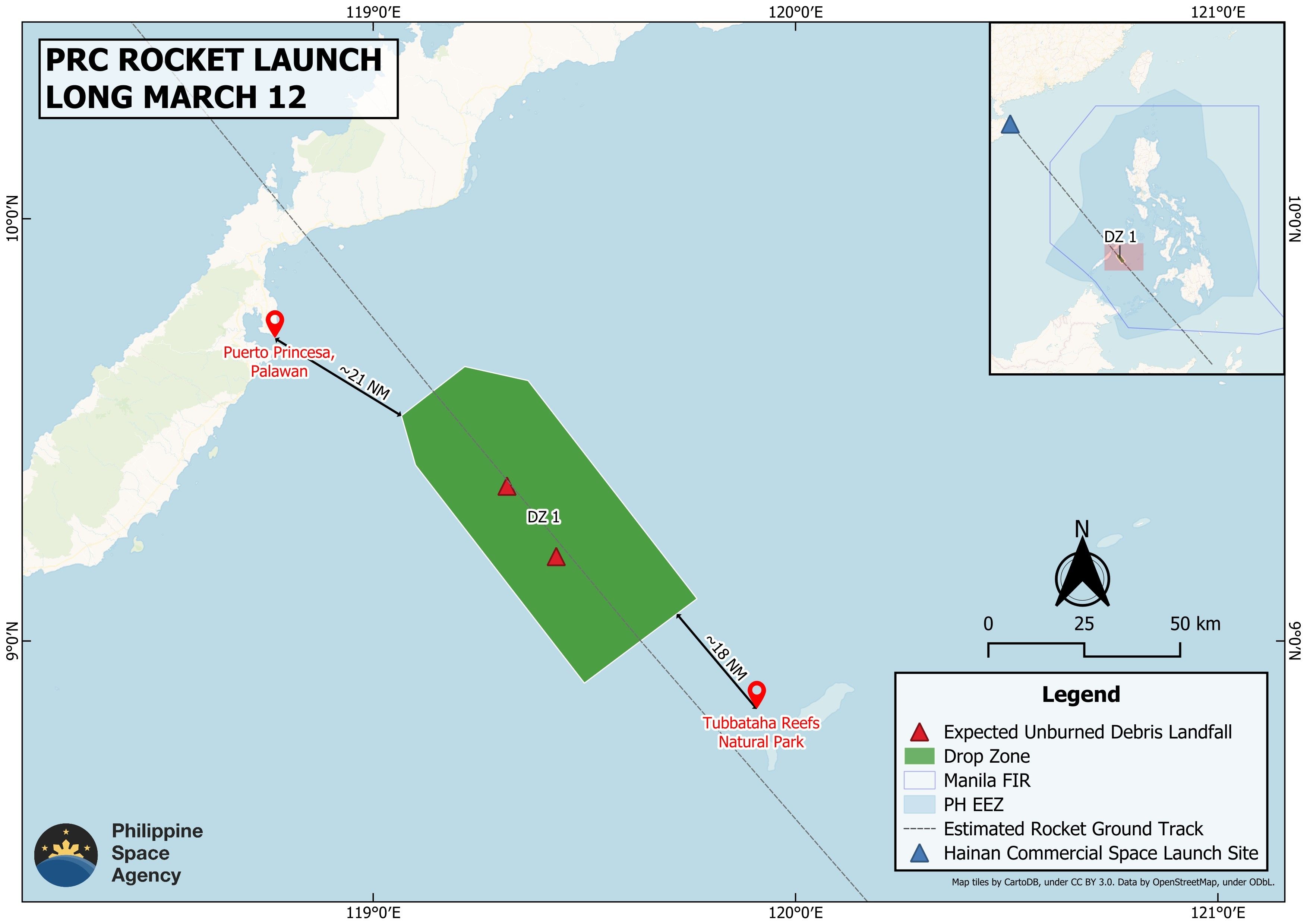 Palace assures: No danger from Chinese rocket debris but concerns remain