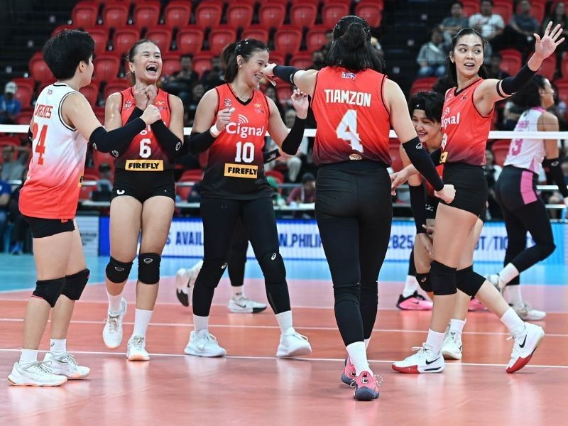 Santos powers Cignal past Akari, into PVL on Tour semis