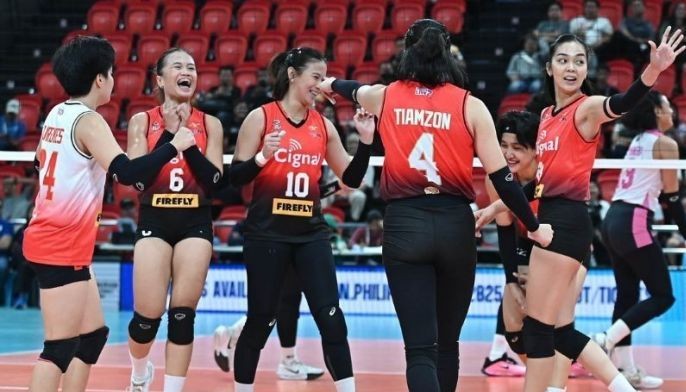 Santos powers Cignal past Akari, into PVL on Tour semis