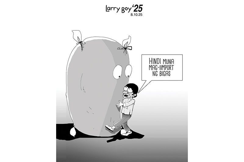 EDITORYAL - Importasyon ng &Acirc;&shy;bigas tigil muna