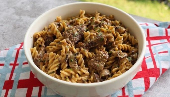 Pinoy version of Beef Stroganoff