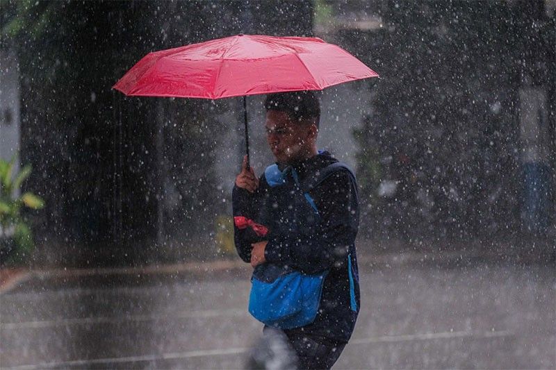 Rains seen in Bicol, Visayas, Mindanao