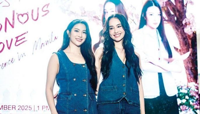Thai actresses Ginny Natchica, Angelina Stevens on first Manila visit, new series