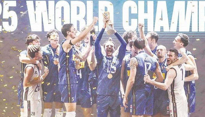 Italy World Champion pa rin