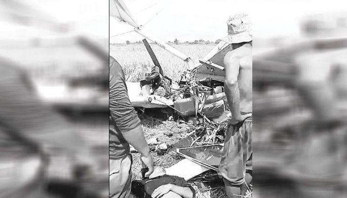 Plane crash sa Tarlac: 2 patay!