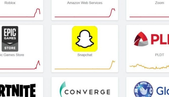 Major websites, platforms down due to internet outage