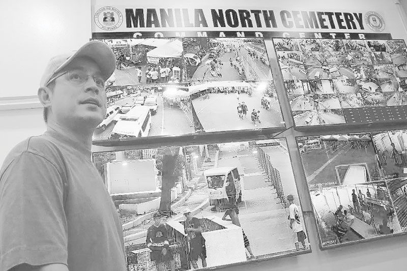 Laban sa mga tolongges Manila North Cemetery pinalibutan ng CCTV
