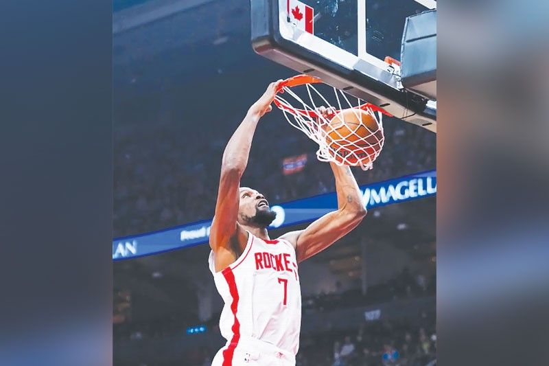 Rockets binuhat nina Durant, Smith