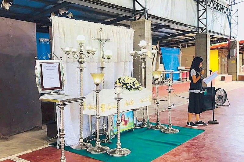 A ‘living’ funeral
