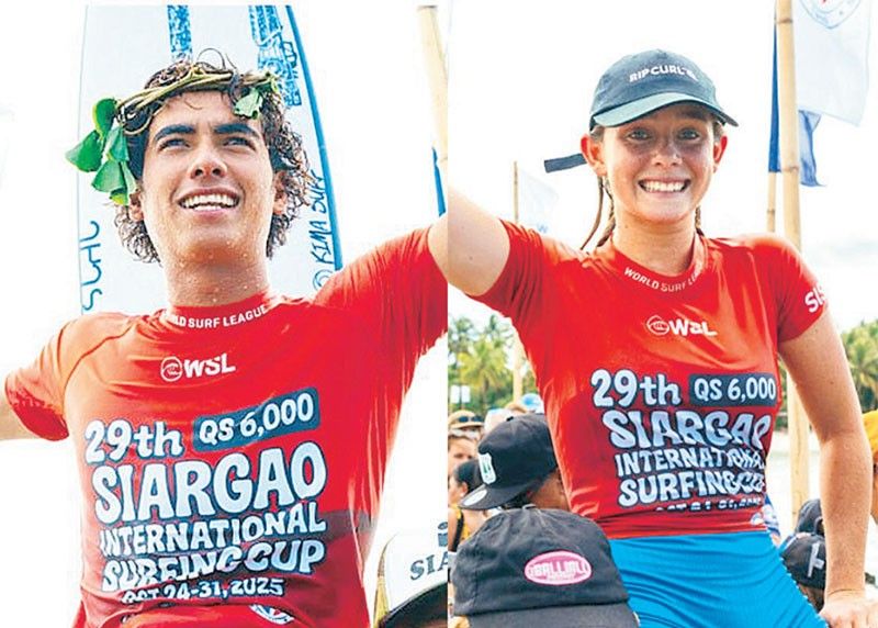 Meydi, Mackenzie shine in Siargao