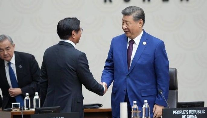 Pangulong Marcos, Xi nagkamay sa APEC Summit