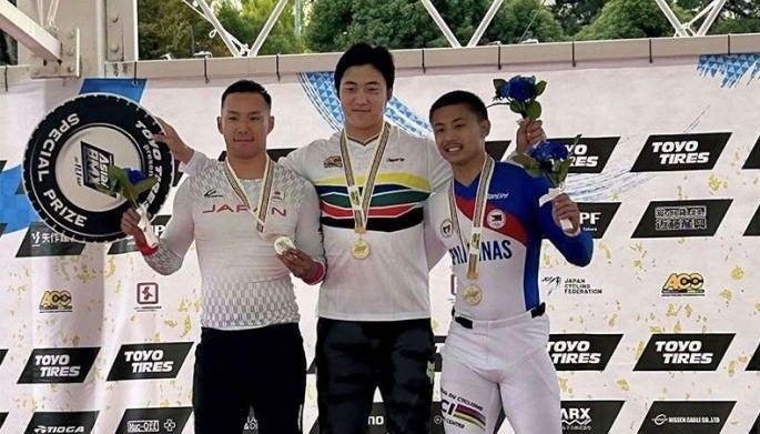Coo bronze winner in Asian BMX