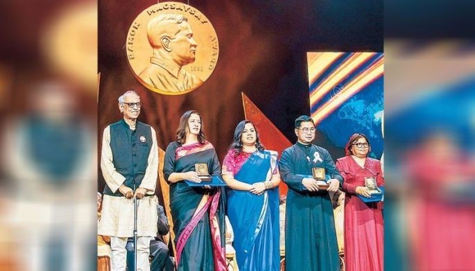 Priest dedicates Magsaysay award to drug war victims