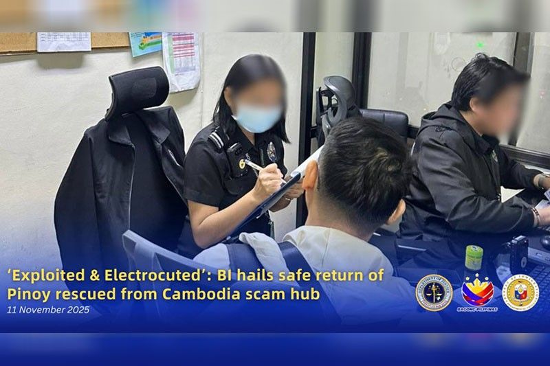 Pinoy scam hub victim repatriated from Cambodia