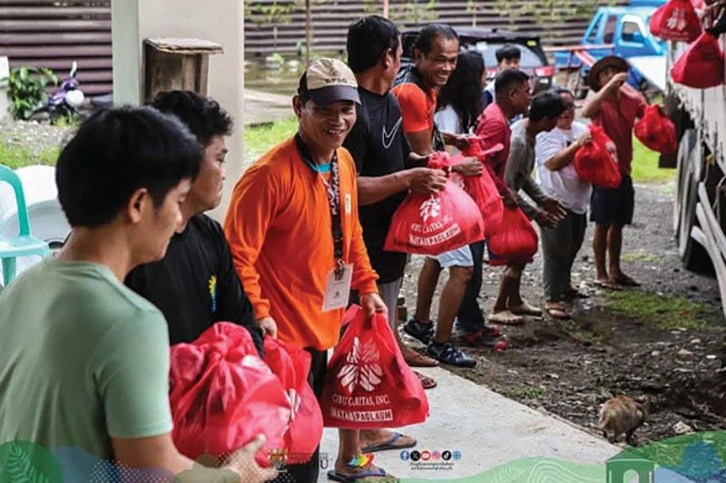 Archdiocese of Cebu nihatag og ayuda sa lungsod sa Balamban