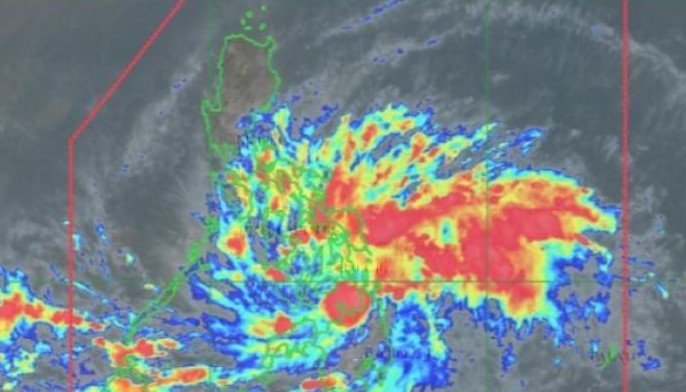 'Verbena' makes landfall over Surigao del Sur