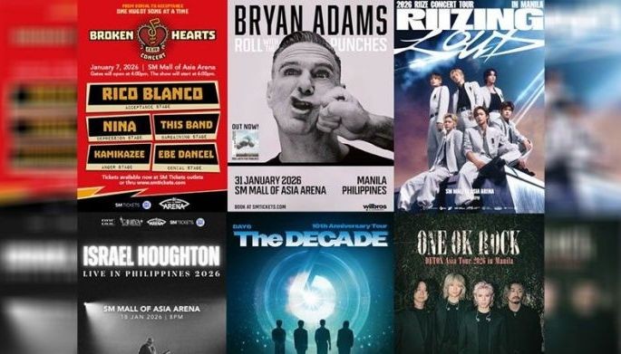 A year of spectacle awaits: Experience 2026&rsquo;s Q1 shows at SM MOA Arena