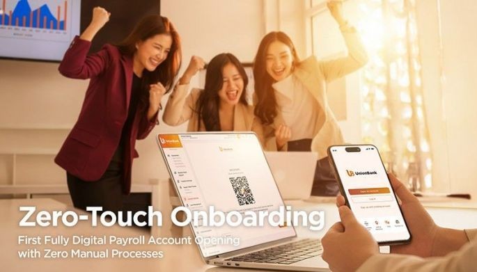 UnionBank launches Zero-Touch Onboarding: Setting the standard for fully digital payroll account opening