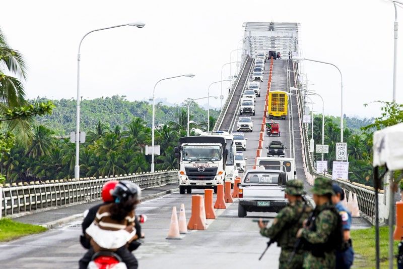 San Juanico Bridge, puwede nang daanan