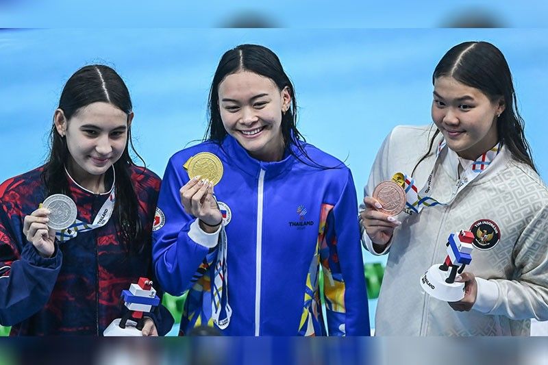 Kayla makes waves in SEA Games pool