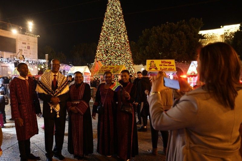 Bethlehem celebrates first festive Christmas since Gaza war