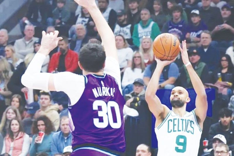Jazz naisahan ng Celtics
