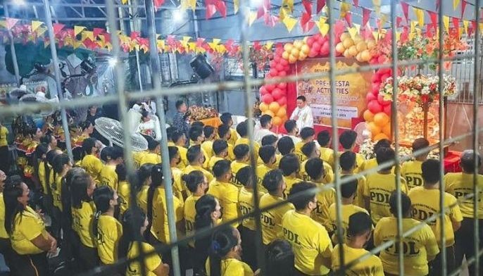 Imahen sa Senyor Sto. Ni&ntilde;o miduaw sa mga prisohan