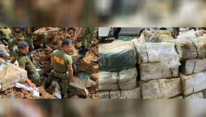 P44 milyong imported na yosi ibinaon sa lupa, nahukay