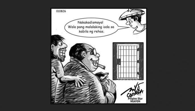 EDITORYAL - Kailan malalambat ang &lsquo;malalaking isda&rsquo;?