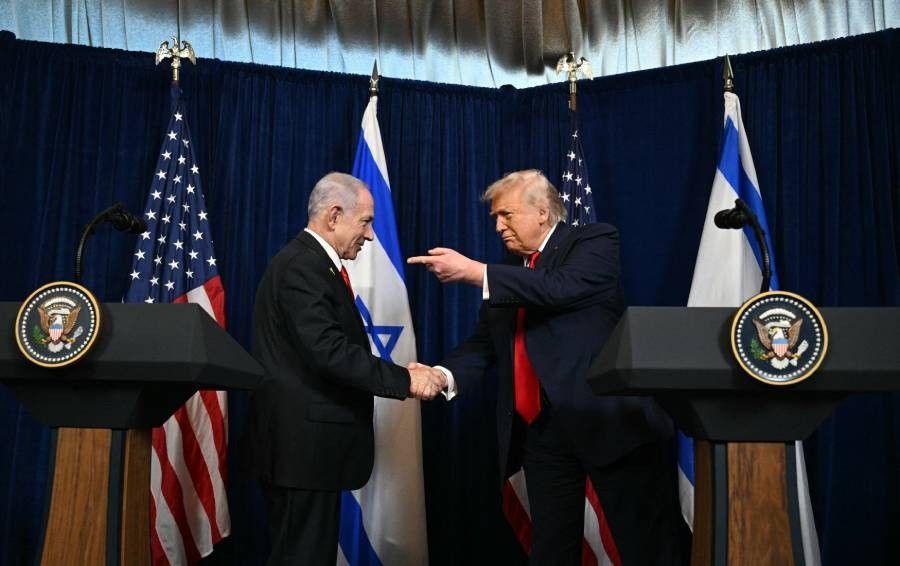 Netanyahu says wants Israel to cope without US aid within decade