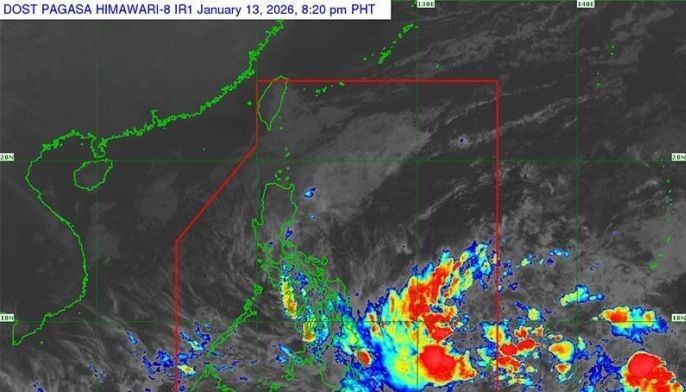 LPA enters PAR, may develop into tropical depression