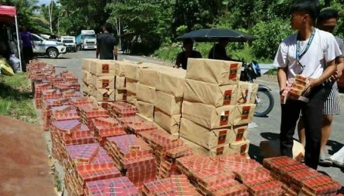 P3.5 milyong puslit na yosi nasabat sa checkpoint