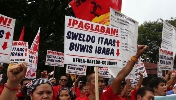 Wages now top concern of Pinoys &ndash; poll