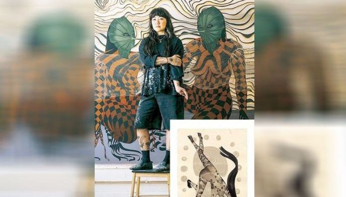 Pinay wins $10,000 prize at Singapore art fair