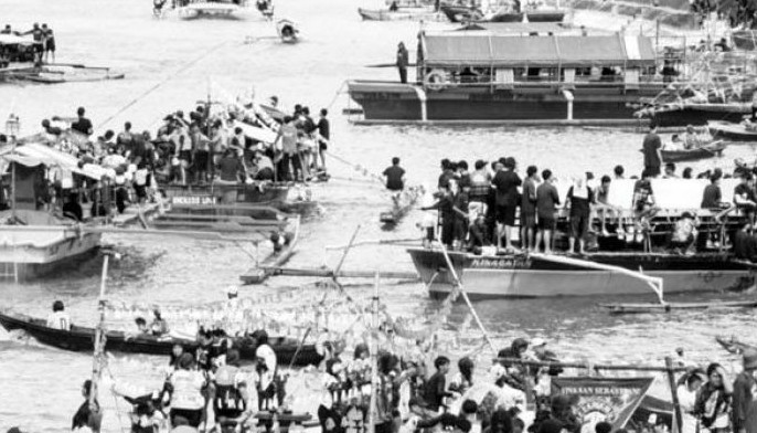 Bangka lumubog sa fluvial parade: 40 katao nasagip