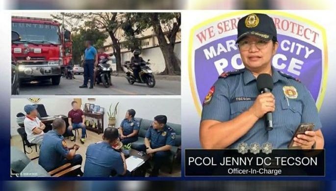 Fire volunteer files raps vs Marikina cop